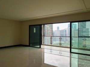 Luxurious freehold condominium in KLCC featuring direct Petronas Twin Towers view from living & master bedroom, private lift entrance, 3,628 sq.ft.