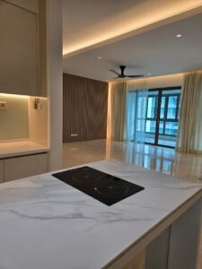Renovated freehold condominium in Mont Kiara featuring 2,906 sq.ft., 4+1 bedrooms, 5+1 bathrooms, 3 car parks, and premium Kuala Lumpur location.