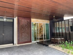 Luxury renovated terrace house in Duta Tropika featuring 4,974 sq.ft. built-up, fully furnished with BOFFI kitchen, outdoor patio, water feature and gated community.