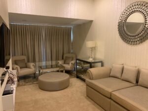 Luxury renovated terrace house in Duta Tropika featuring 4,974 sq.ft. built-up, fully furnished with BOFFI kitchen, outdoor patio, water feature and gated community.