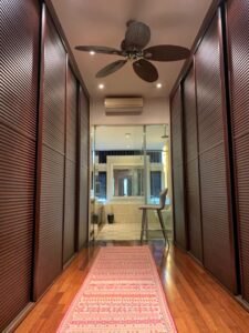 Luxury renovated terrace house in Duta Tropika featuring 4,974 sq.ft. built-up, fully furnished with BOFFI kitchen, outdoor patio, water feature and gated community.