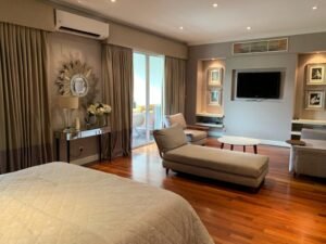 Luxury renovated terrace house in Duta Tropika featuring 4,974 sq.ft. built-up, fully furnished with BOFFI kitchen, outdoor patio, water feature and gated community.
