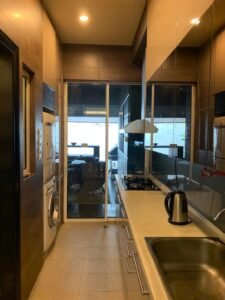 Luxury renovated terrace house in Duta Tropika featuring 4,974 sq.ft. built-up, fully furnished with BOFFI kitchen, outdoor patio, water feature and gated community.