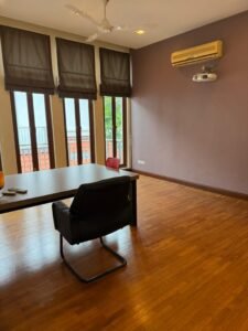 Freehold semi-detached house at Duta Nusantara Kuala Lumpur, 3,900 sq.ft. built-up on 4,036 sq.ft. land, 5+1 bedrooms, gated and guarded, tenanted investment property for sale at RM 6,000,000.