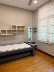 Freehold semi-detached house at Duta Nusantara Kuala Lumpur, 3,900 sq.ft. built-up on 4,036 sq.ft. land, 5+1 bedrooms, gated and guarded, tenanted investment property for sale at RM 6,000,000.