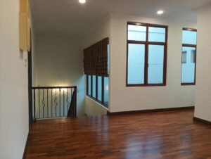 Double storey semi-detached house for rent at Duta Nusantara Kuala Lumpur, 4,036 sq.ft. built-up, 5+1 bedrooms, freehold, gated and guarded community, RM 16,000 per month.