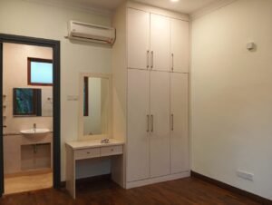 Double storey semi-detached house for rent at Duta Nusantara Kuala Lumpur, 4,036 sq.ft. built-up, 5+1 bedrooms, freehold, gated and guarded community, RM 16,000 per month.