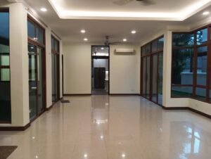 Double storey semi-detached house for rent at Duta Nusantara Kuala Lumpur, 4,036 sq.ft. built-up, 5+1 bedrooms, freehold, gated and guarded community, RM 16,000 per month.