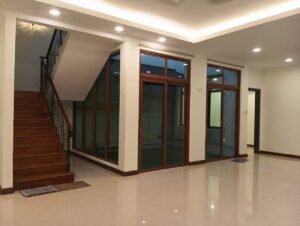 Double storey semi-detached house for rent at Duta Nusantara Kuala Lumpur, 4,036 sq.ft. built-up, 5+1 bedrooms, freehold, gated and guarded community, RM 16,000 per month.