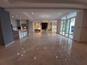 Freehold condominium for sale at Tijani 2 North Bukit Tunku Kuala Lumpur, 3,133 sq.ft., 4+1 bedrooms, 3 car parks, gated and guarded luxury development, RM 3,600,000.