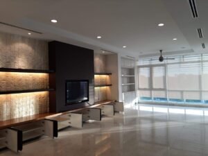 Freehold condominium for sale at Tijani 2 North Bukit Tunku Kuala Lumpur, 3,133 sq.ft., 4+1 bedrooms, 3 car parks, gated and guarded luxury development, RM 3,600,000.