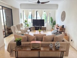 Freehold semi-detached house at Duta Nusantara Kuala Lumpur, 3,900 sq.ft. built-up on 4,036 sq.ft. land, 5+1 bedrooms, gated and guarded, tenanted investment property.