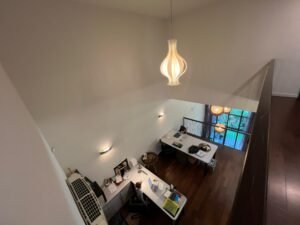 Recently refurbished freehold terrace house for rent in Desa ParkCity Kuala Lumpur, Type B layout, 4,306 sq.ft. built-up, 4+1 bedrooms, 6 bathrooms, gated and guarded township, RM 18,000 per month.