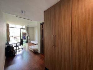 Recently refurbished freehold terrace house for rent in Desa ParkCity Kuala Lumpur, Type B layout, 4,306 sq.ft. built-up, 4+1 bedrooms, 6 bathrooms, gated and guarded township, RM 18,000 per month.