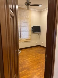 Freehold semi-detached house for rent at Duta Nusantara Kuala Lumpur, 3,810 sq.ft. built-up, 5+1 bedrooms, gated and guarded, partially furnished with solar panel option, rental from RM 17,000 per month.