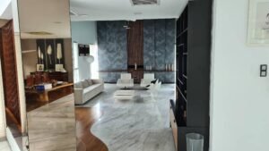 Fully furnished freehold bungalow for sale at Saujana Resort Golf Community Shah Alam Petaling Jaya, approximately 8,000 sq.ft. built-up on 10,280 sq.ft. land, 6 bedrooms, private gym, gated and guarded, selling at RM 7,500,000.